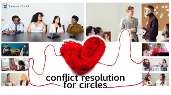 Institutional support for conflict resolution