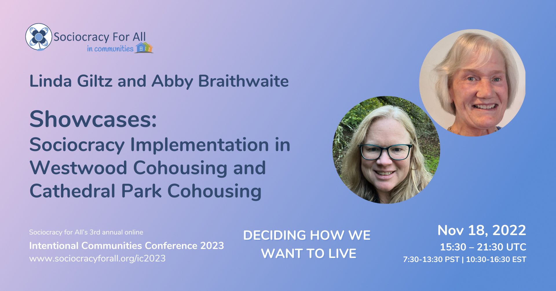 Showcases: Sociocracy Implementation in Westwood Cohousing and Cathedral Park Cohousing