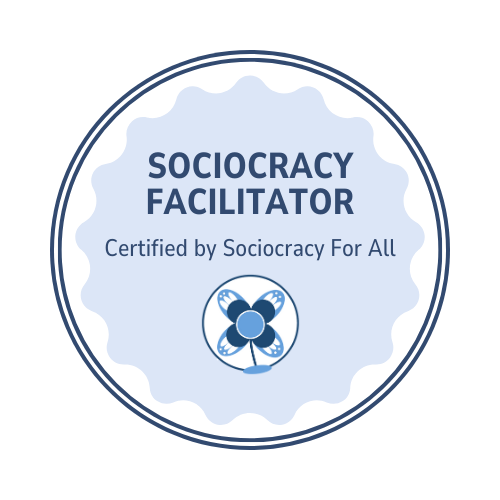 Certified Facilitator plaque for Sociocracy Certification page - sociocracy training,sociocracy certification,sociocracy implementation,sociocracy workshops,facilitation training - Sociocracy For All