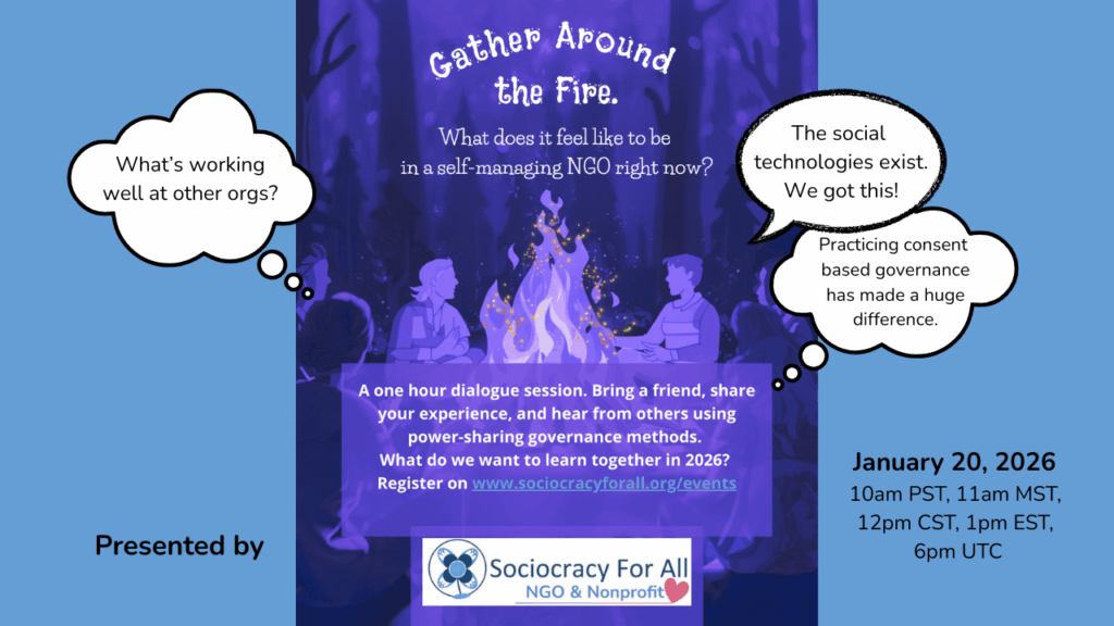 Fireside chat for nonprofits.
