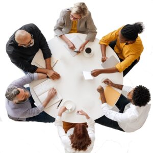 sociocracy circle from above